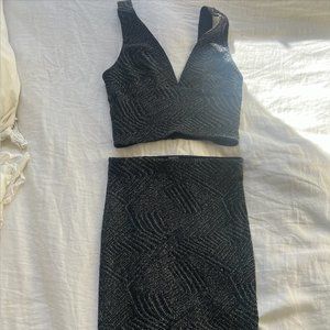 Sparkly two piece set